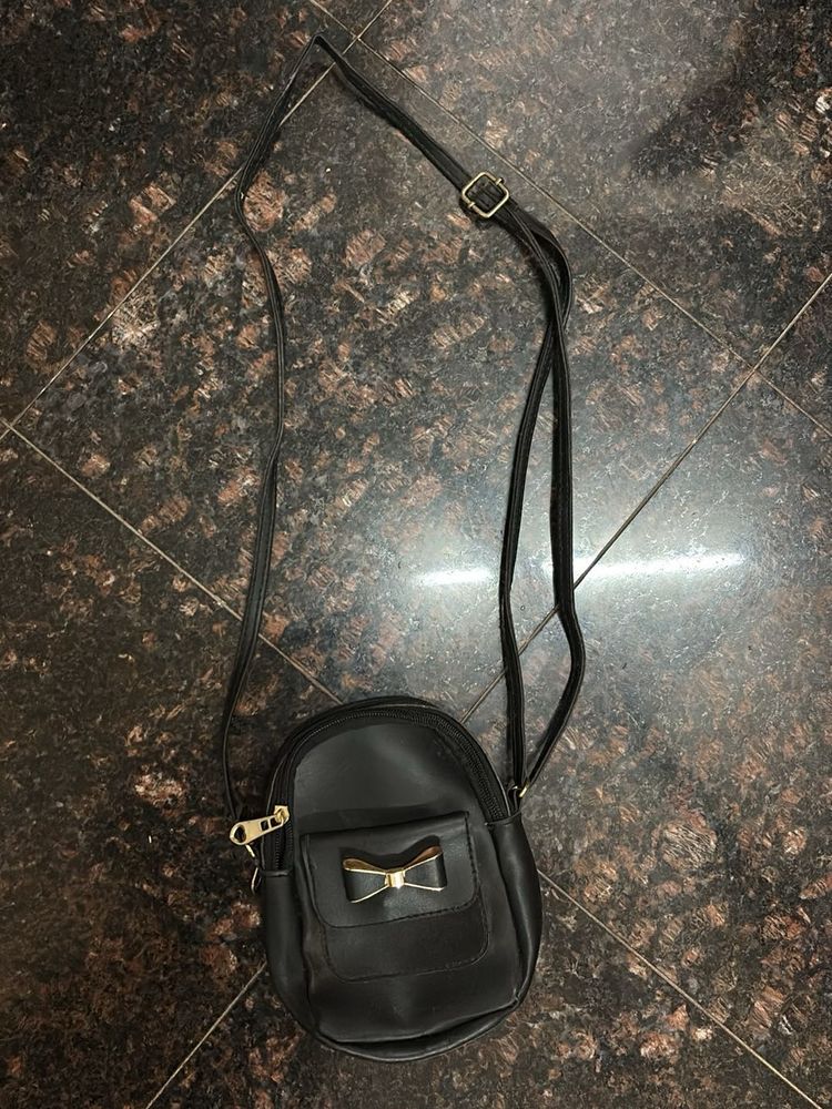 Cute Bow Mini Sling Bag