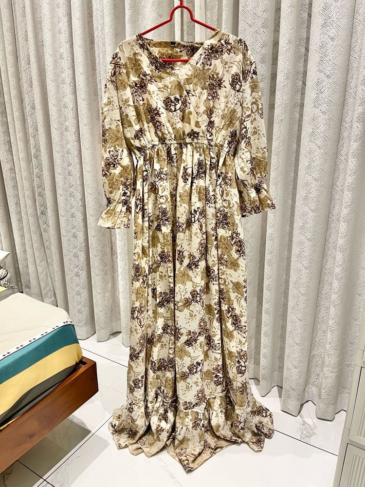 Floral Print Maxi Dress