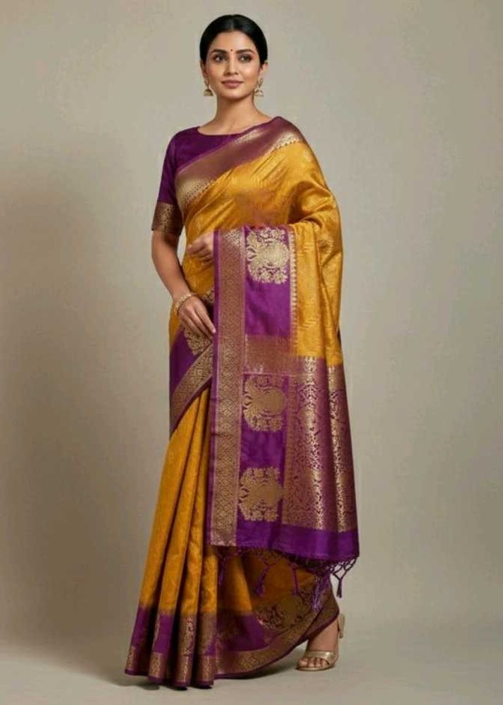 unused saree ( with unstitched blouse piece)