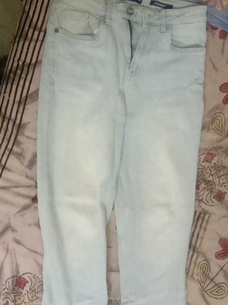 Light Wash Denim Jeans