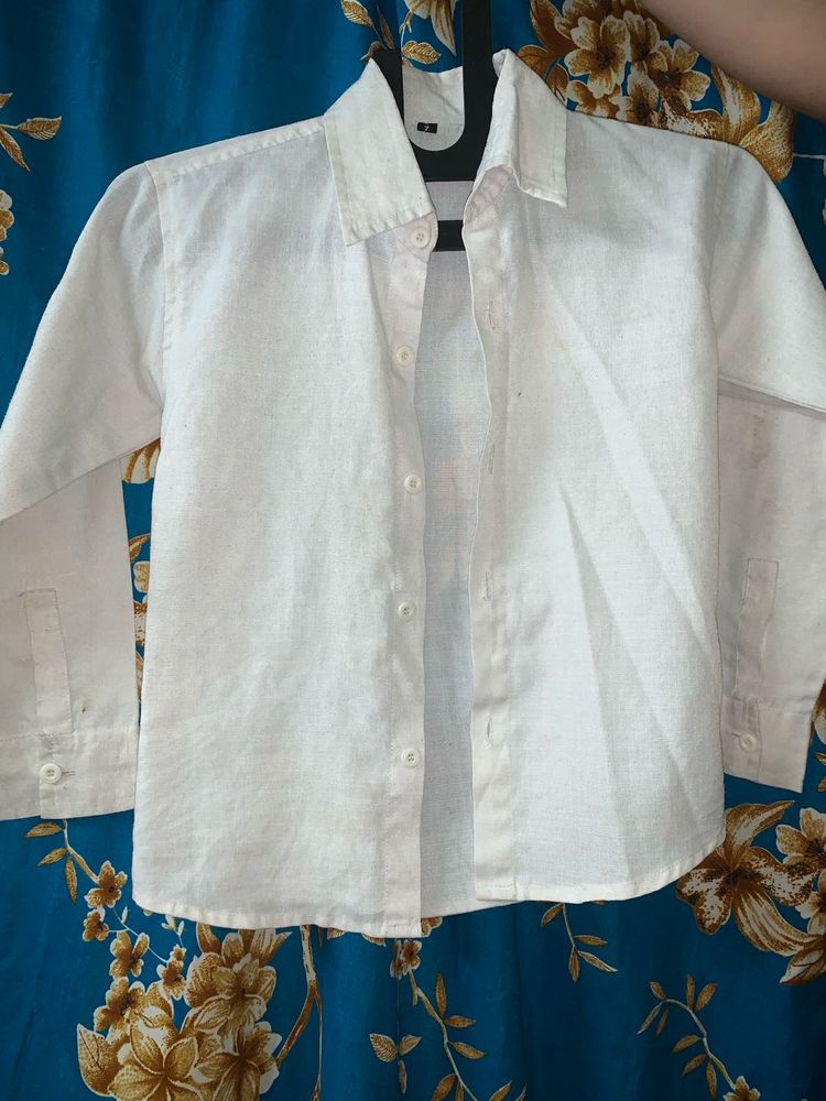 Boy&#39;s White Shirt