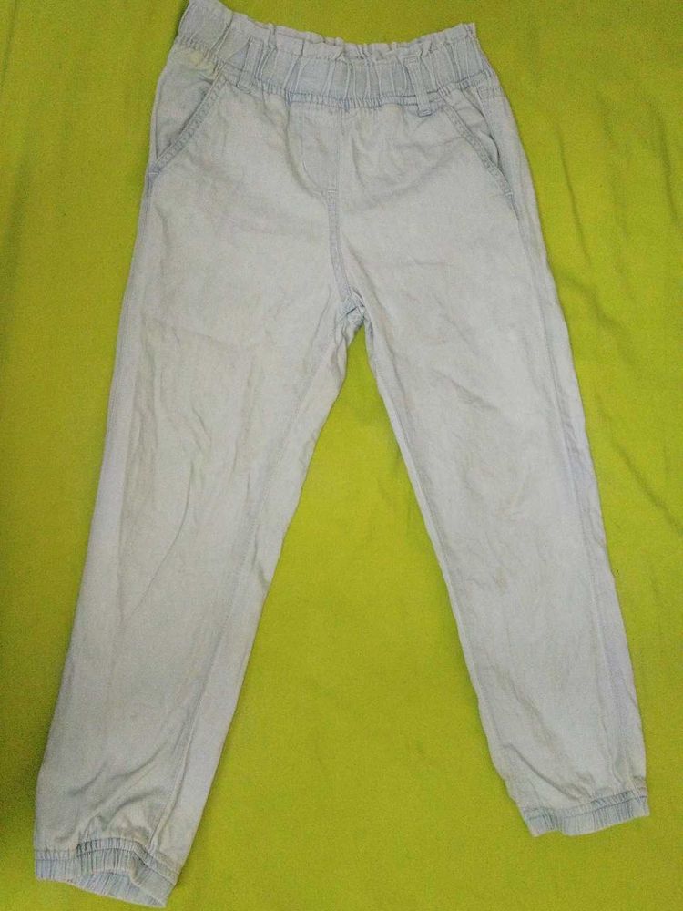 Light Blue Girls Pants