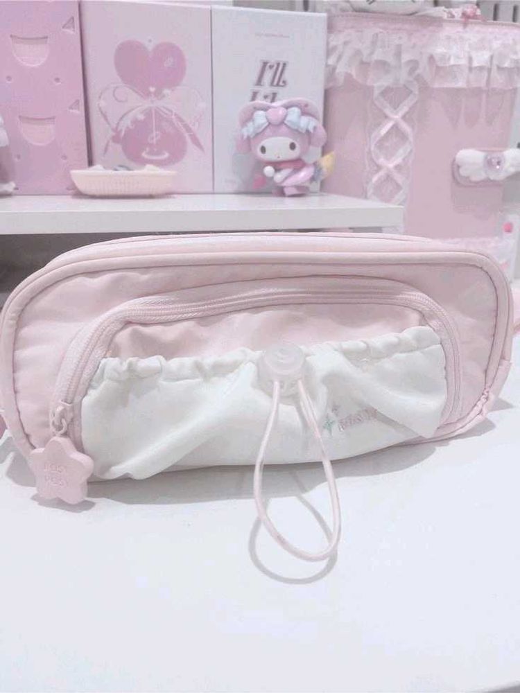 Rosy posy pink pencil case
