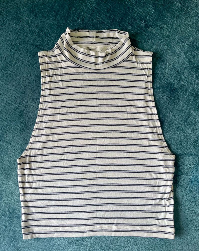 Forever 21 Striped Tank Top