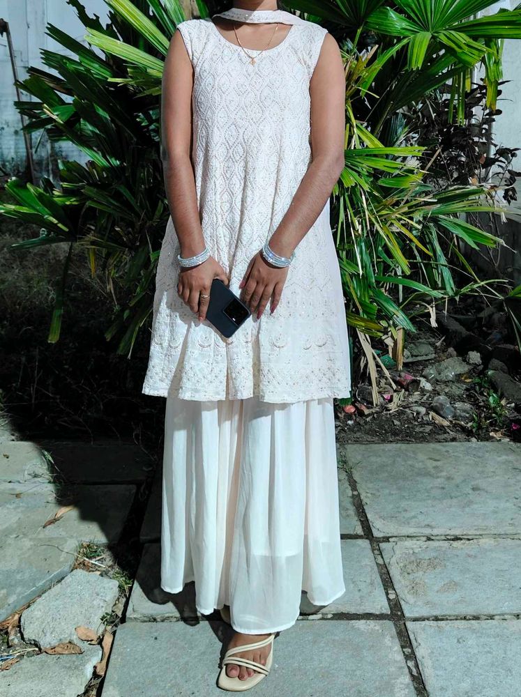 Sharara Set With Dupatta