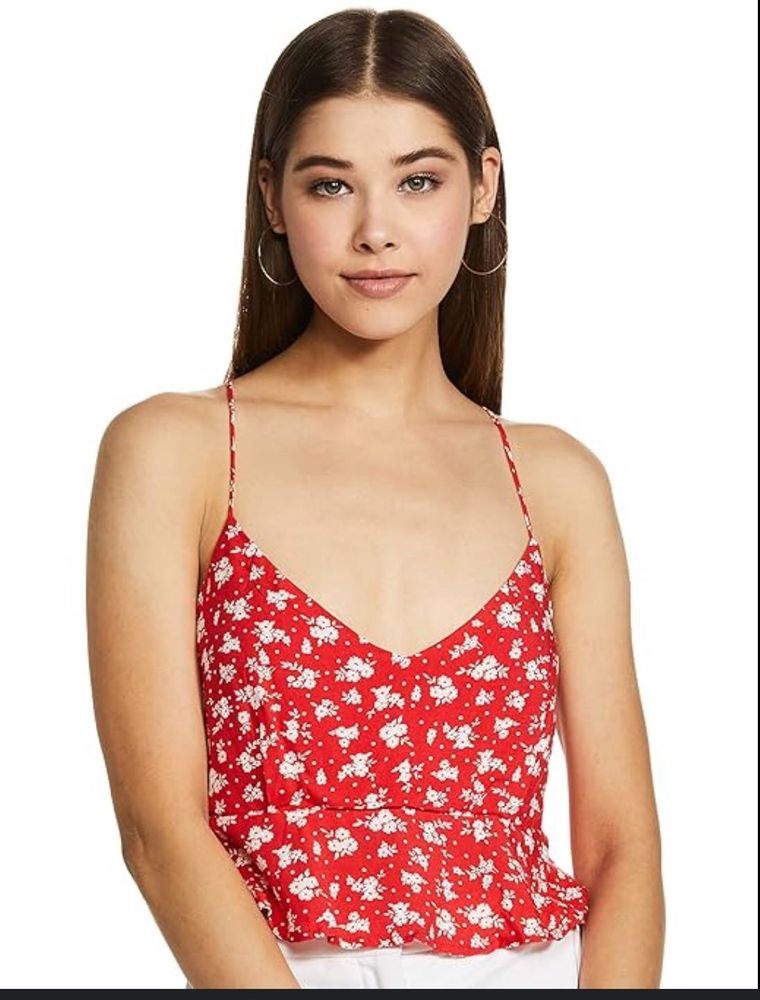 F21 Pinteresty Floral Cami Top