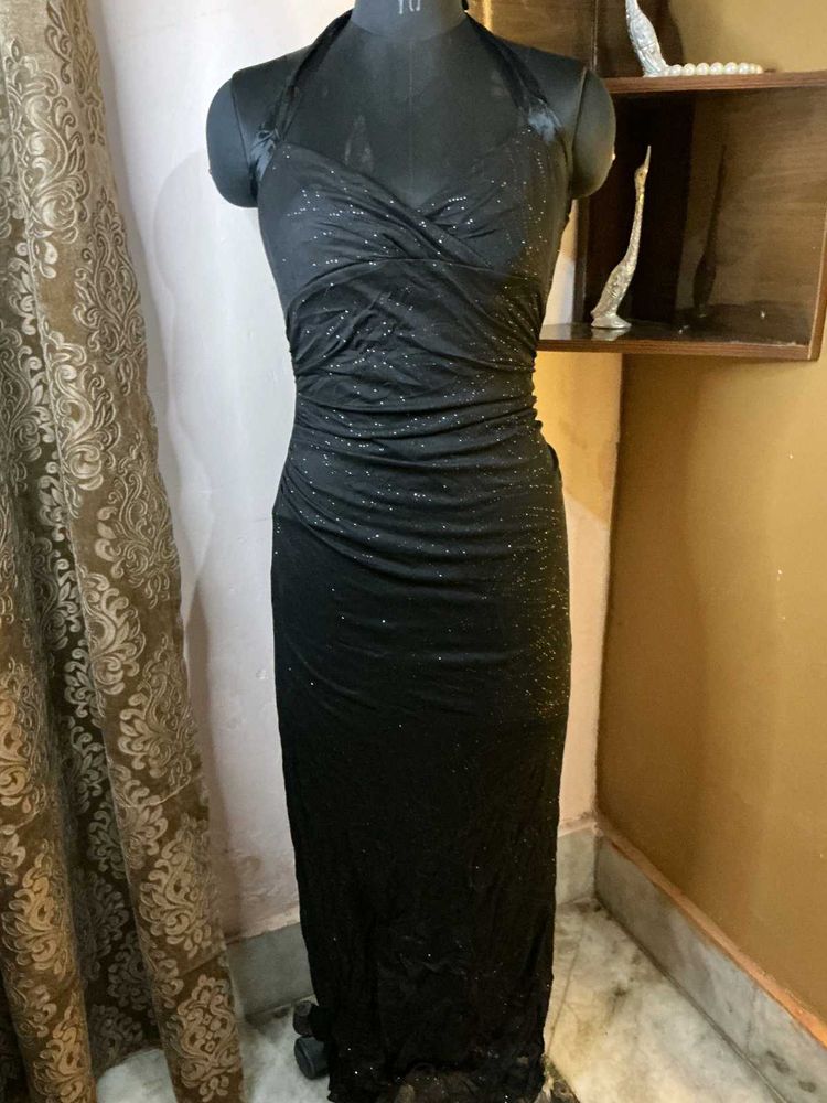 Elegant Black Maxi Dress