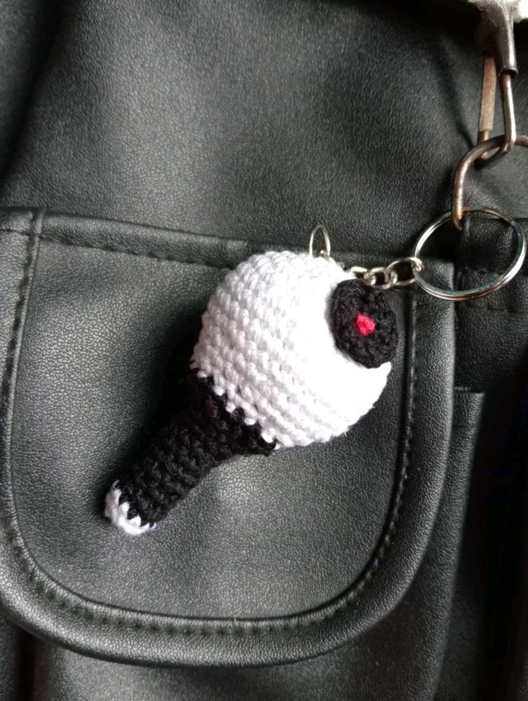 💜 BTS ARMY Bomb Crochet Keychain