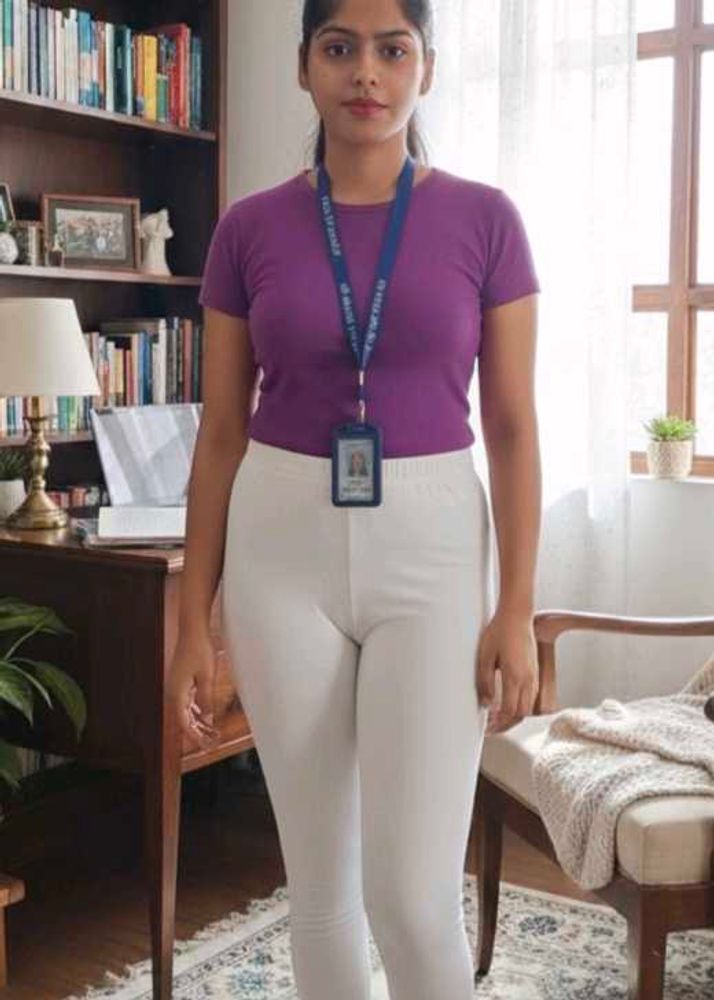 GO COLOURS WHITE LEGGING