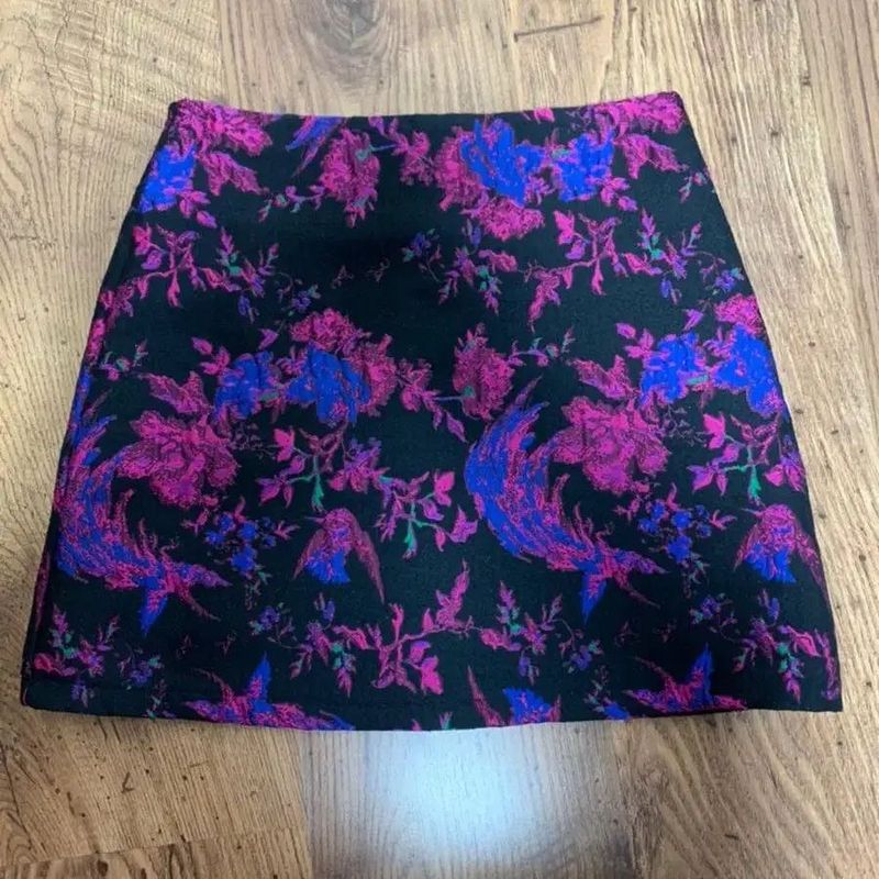 Black Casual Skirt