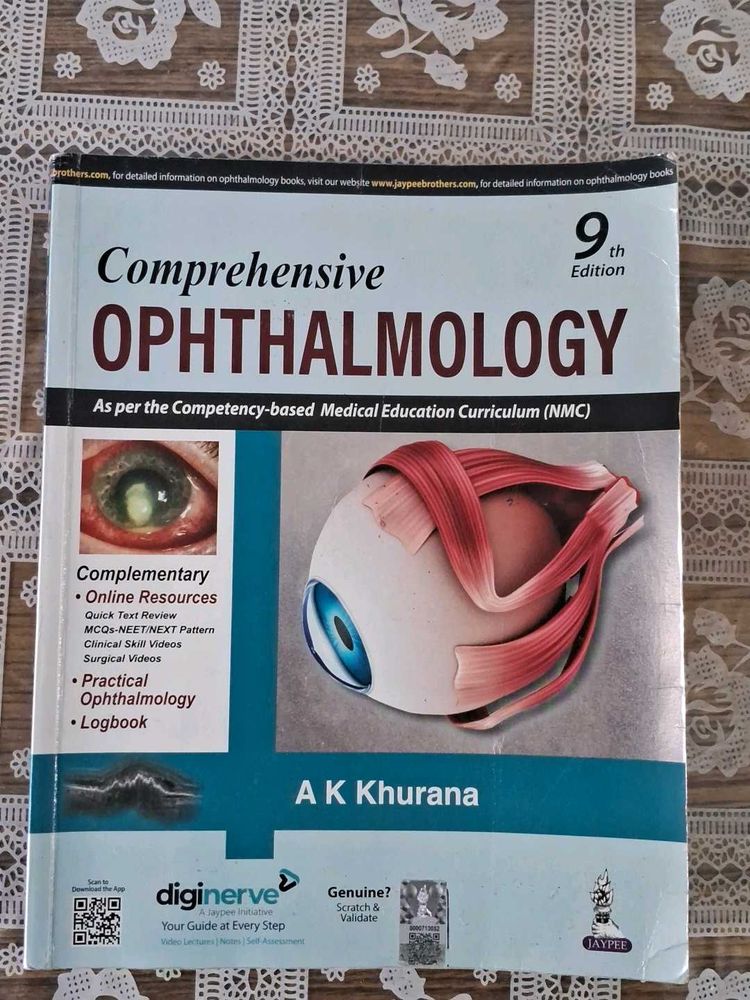 Comprehensive Ophthalmology 9th Ed