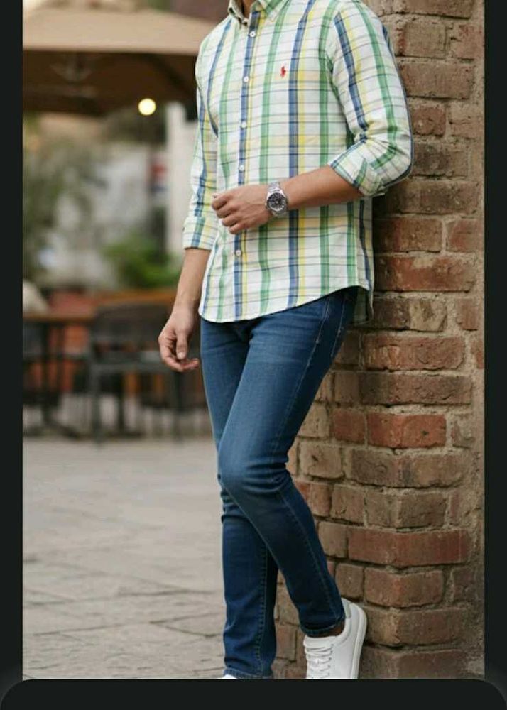 FIXED PRICE Ralph Lauren Plaid Shirt