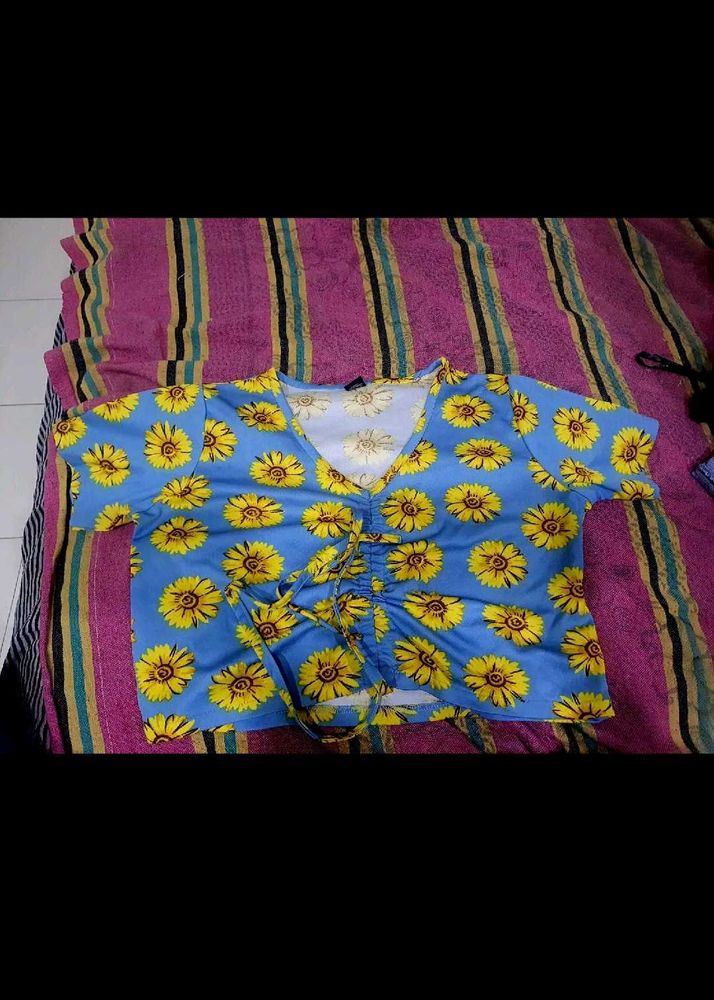 Women Flower Top