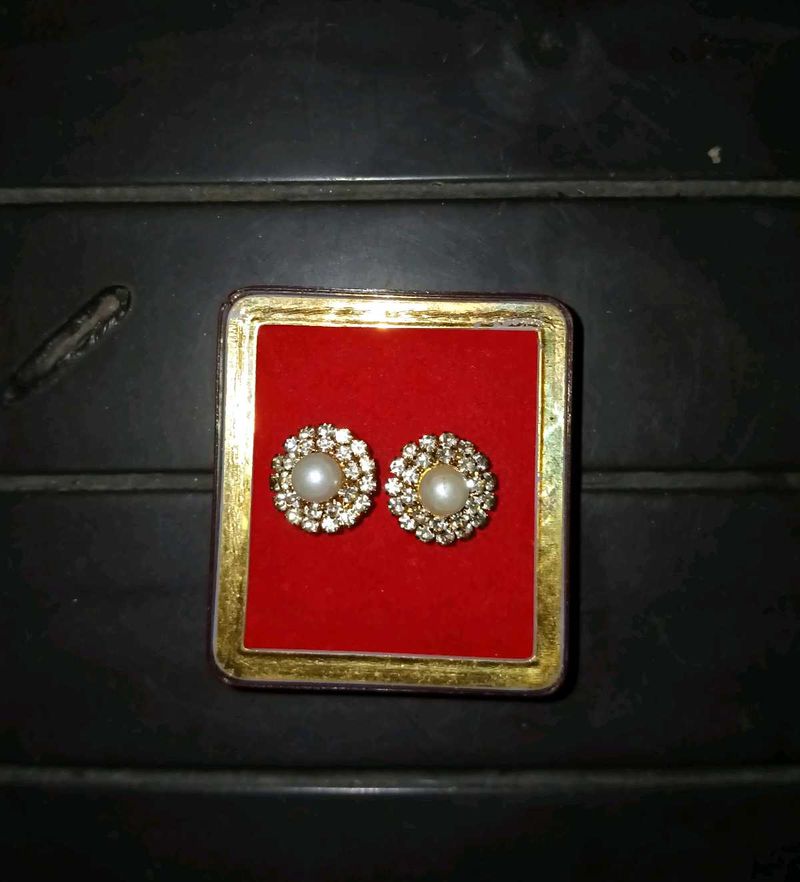 Pearl Stud Earrings