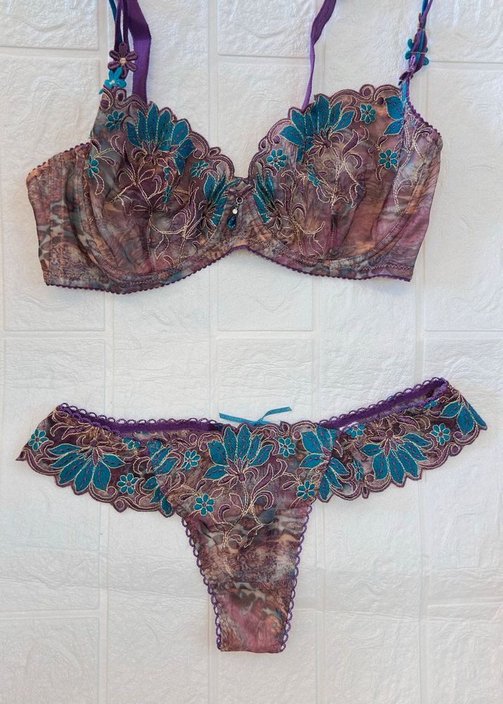 Floral Lingerie Set