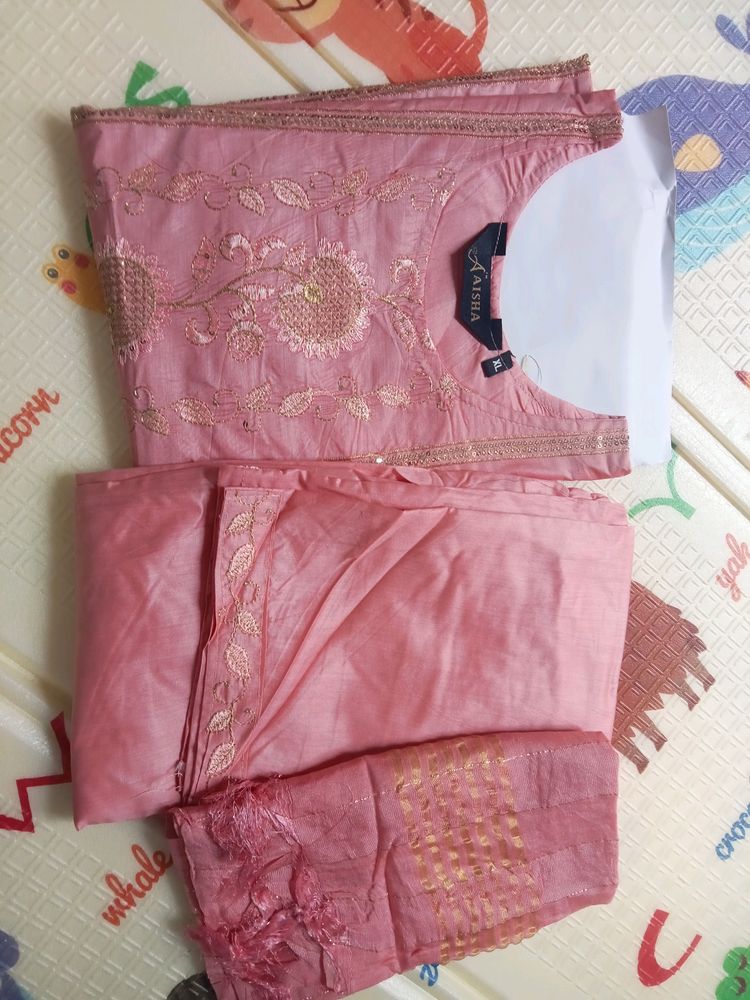 Party Wear Top Bottom duppata Set XL