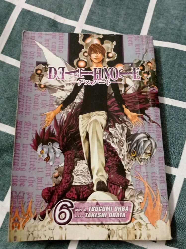 Death Note Vol. 6 Manga by Tsugumi Ohba