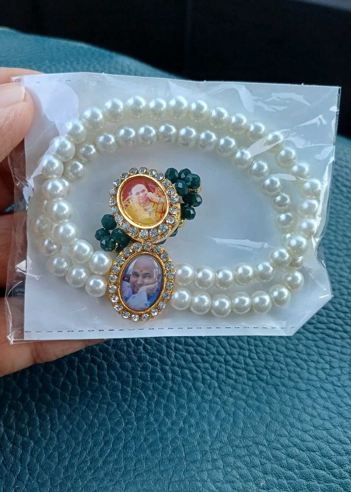 Jai Gurudev Guruji Ring And Bracelet