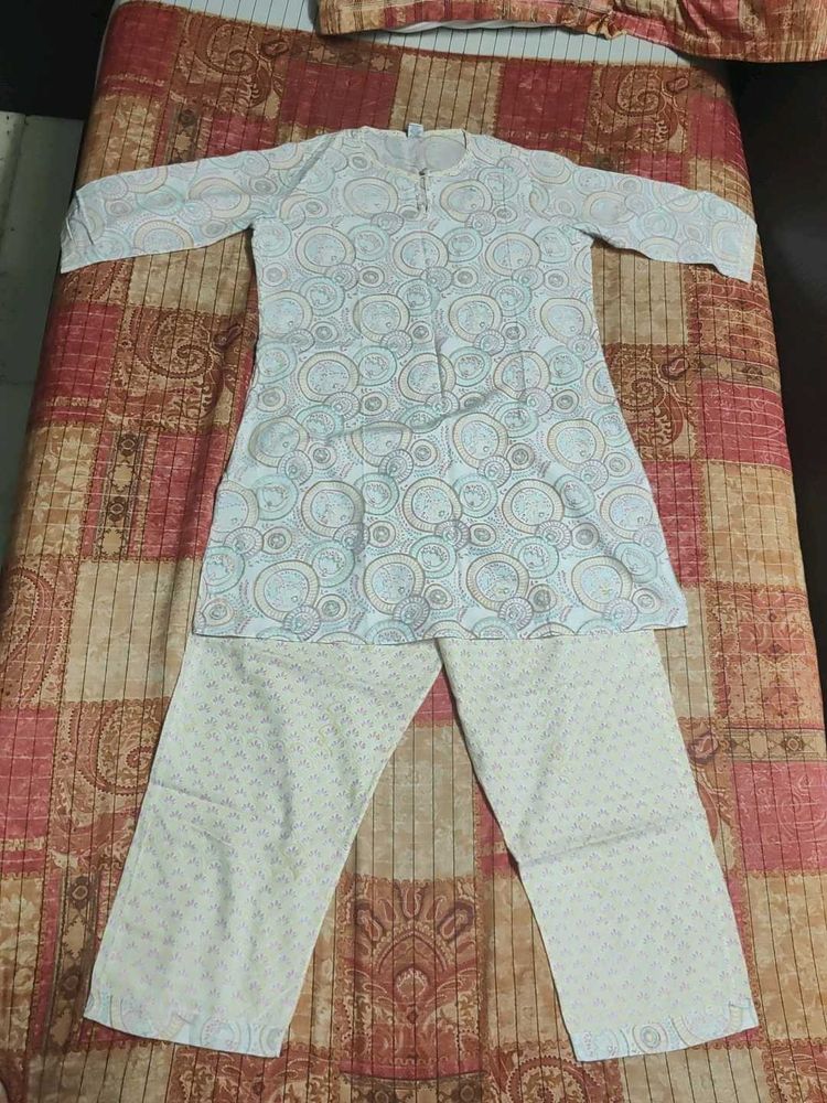 Pure Cotton Co-ord Set