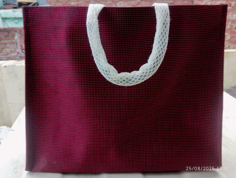 Maroon Tote Bag