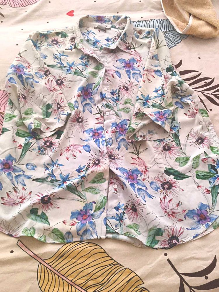 Floral Print Shirt