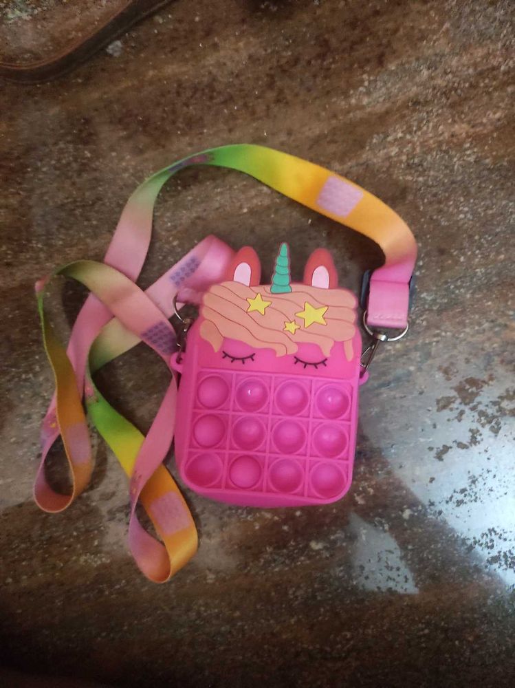 new Unicorn Pop It Bag kids