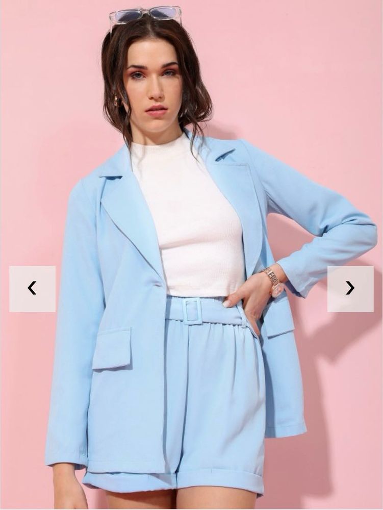 Blazer With Shorts