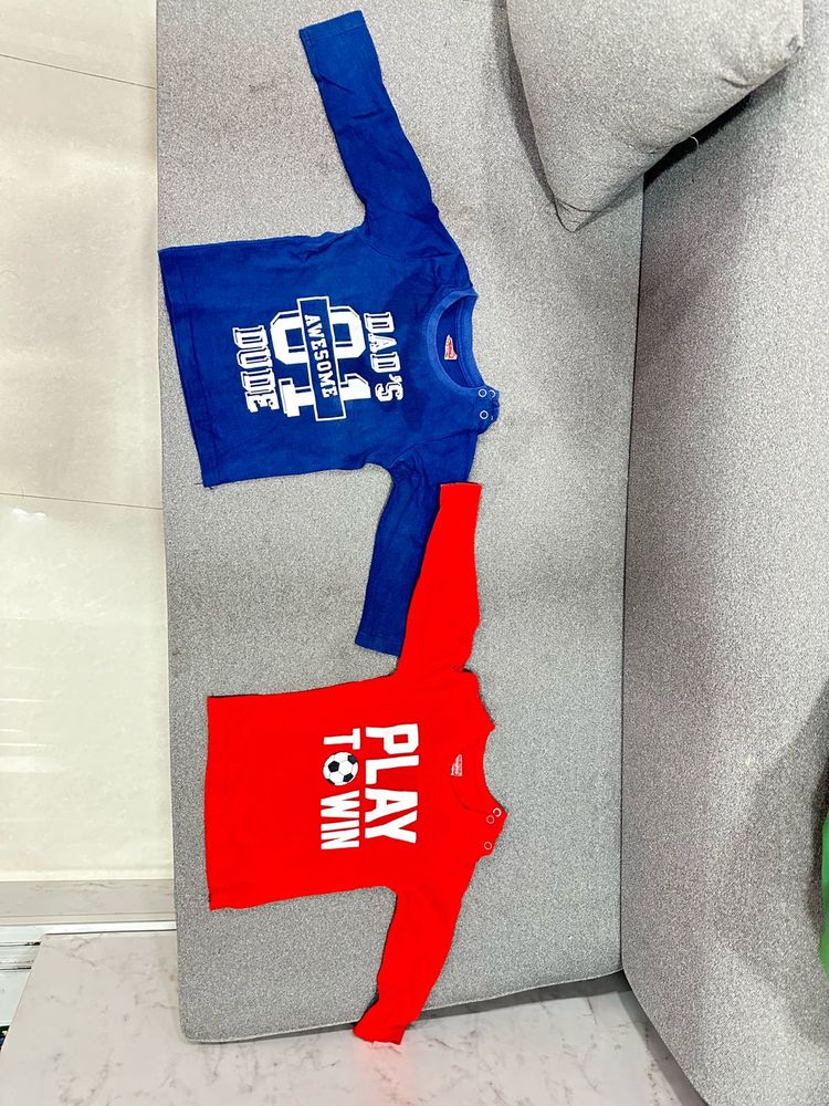 6-9 Month Babyhug Full Sleeves T-shirt