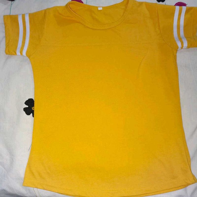 Yellow Striped T-Shirt
