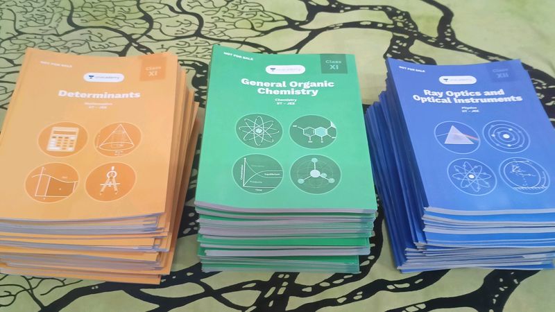 UNACADEMY IIT JEE 11+12TH MODULE SET (Unused)