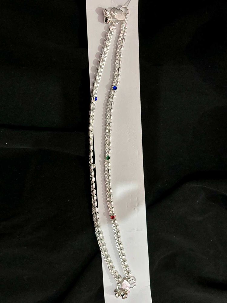 Silver Anklets