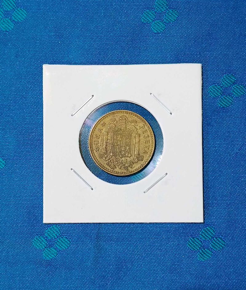 Spain 1 Peseta Coin 1966