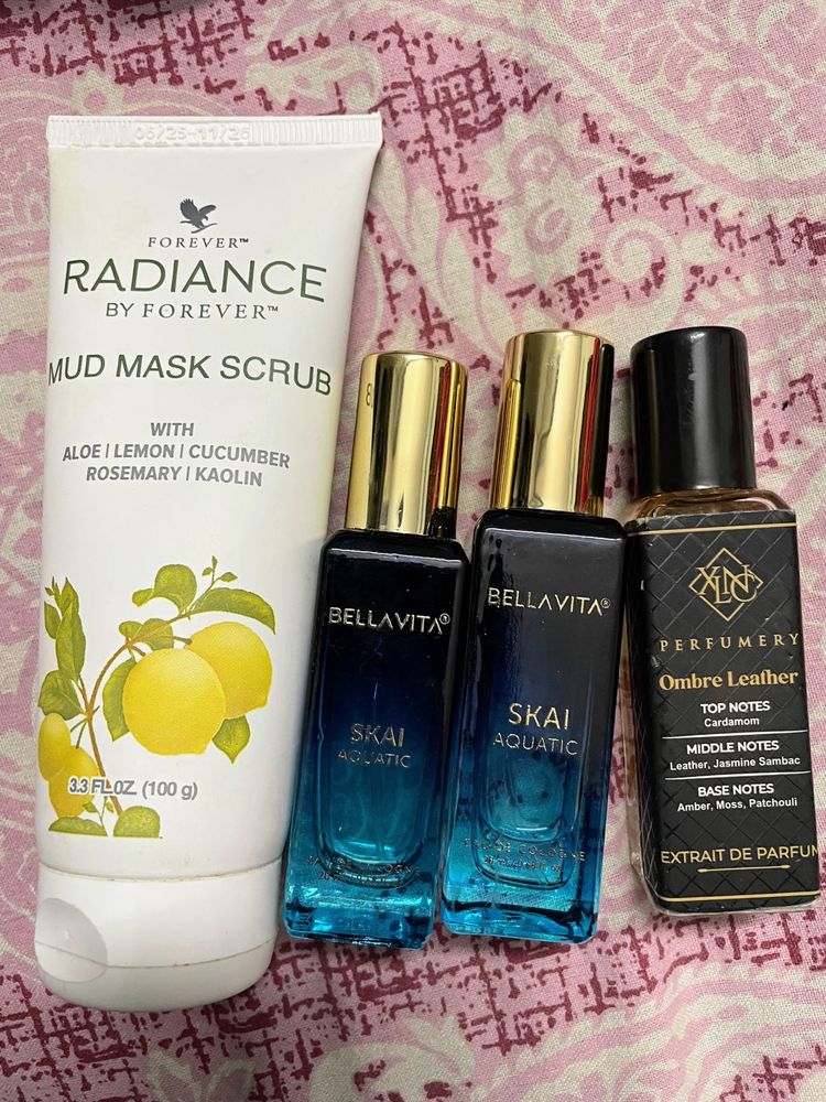 Forever scrub &amp; Bella Vita Perfume. combo offer