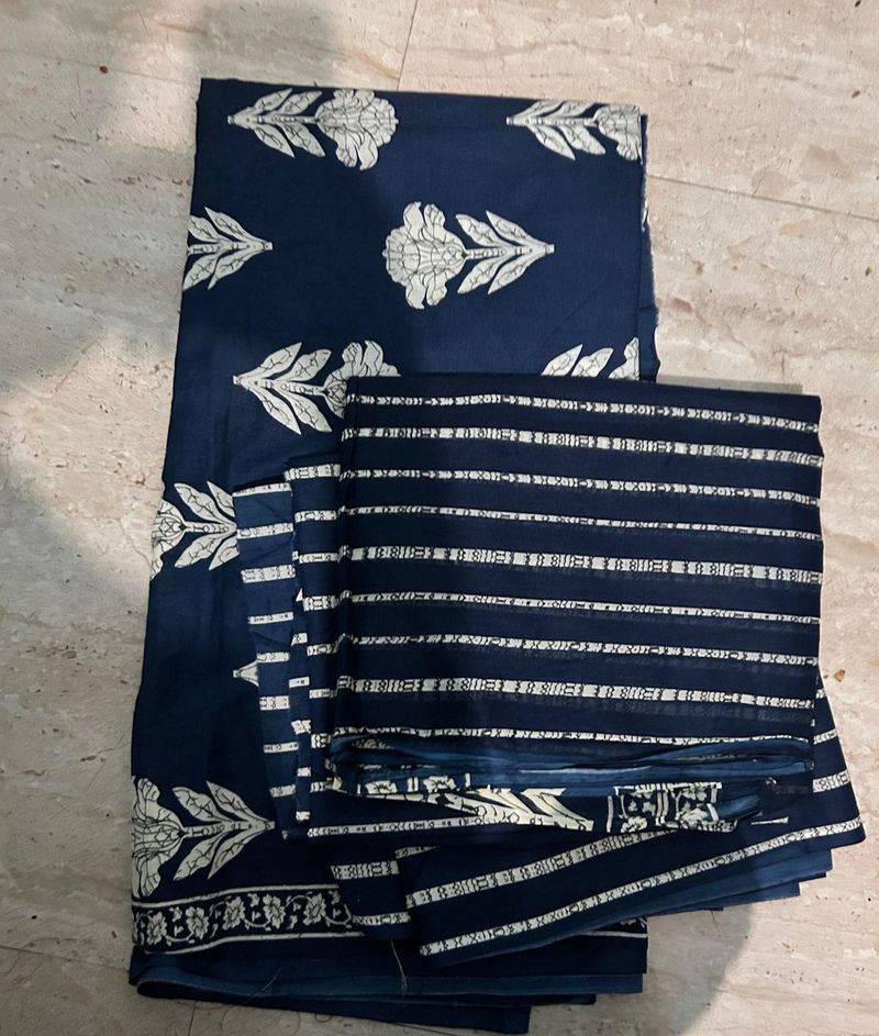 Unstitched Suit Material - Floral