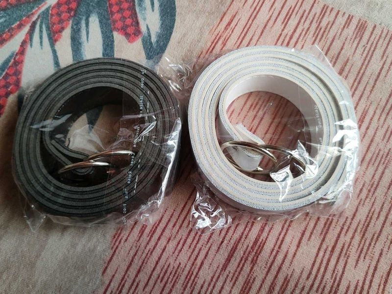 Belts - Black and White