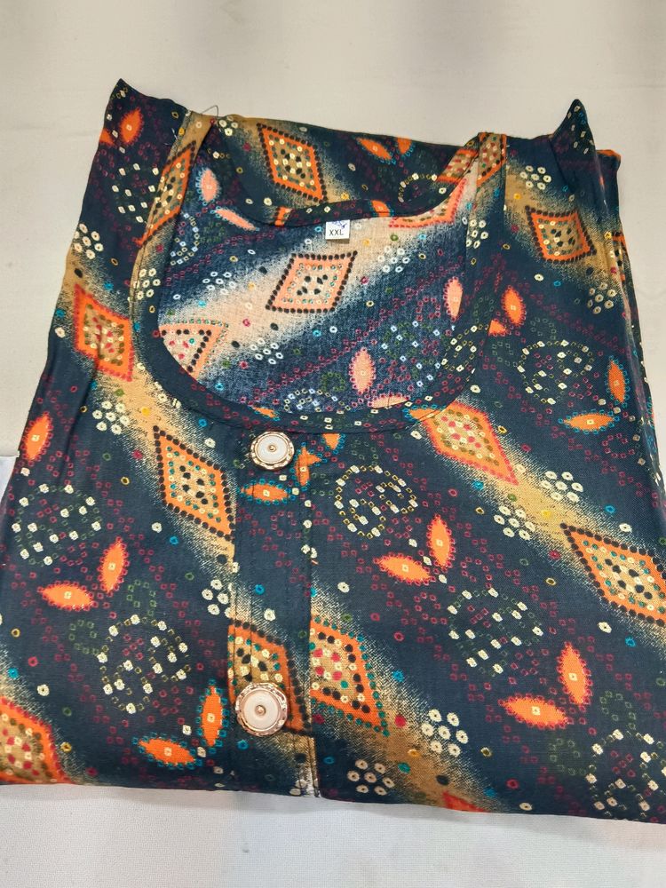 Black Fancy Kurti