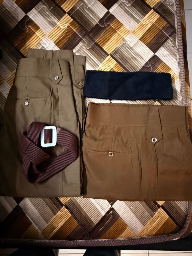 Rss 2  uniform Pant With Belt And Cap New