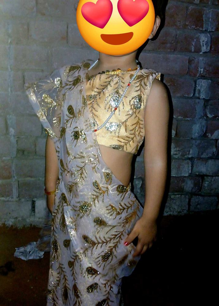 Cute Kids Saree