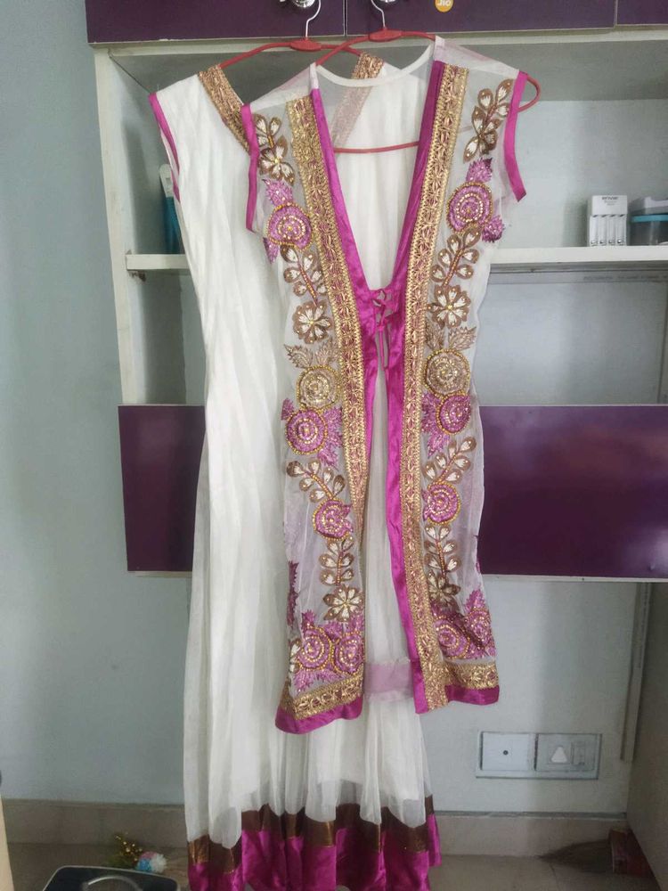Party Wear Suit With Koti.