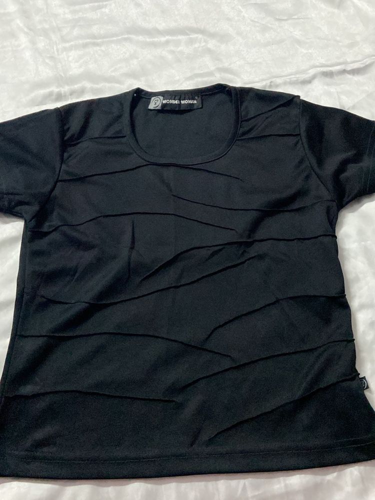 Black Crop Top