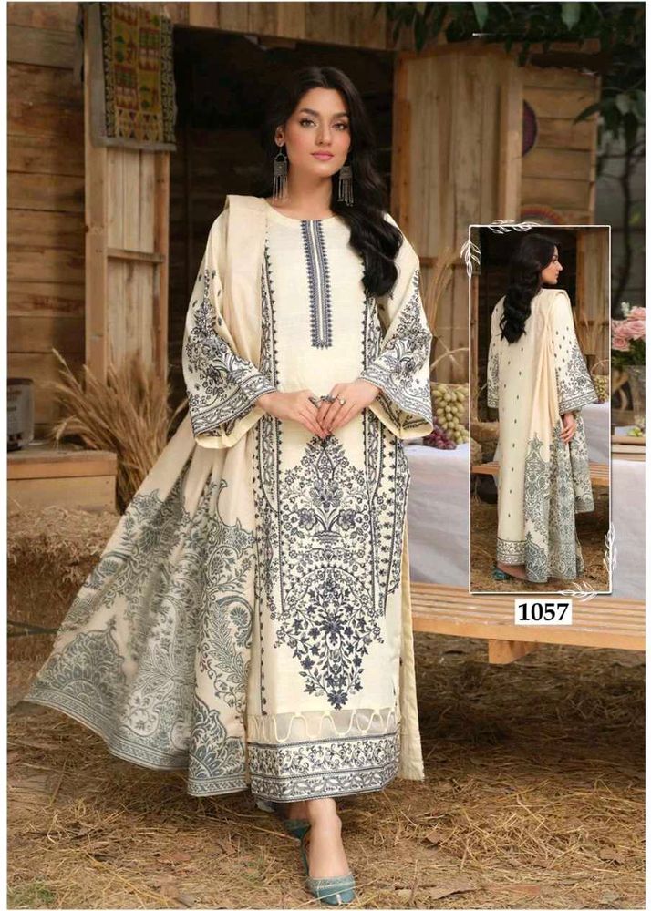 Cotton Unstitched Dress Material