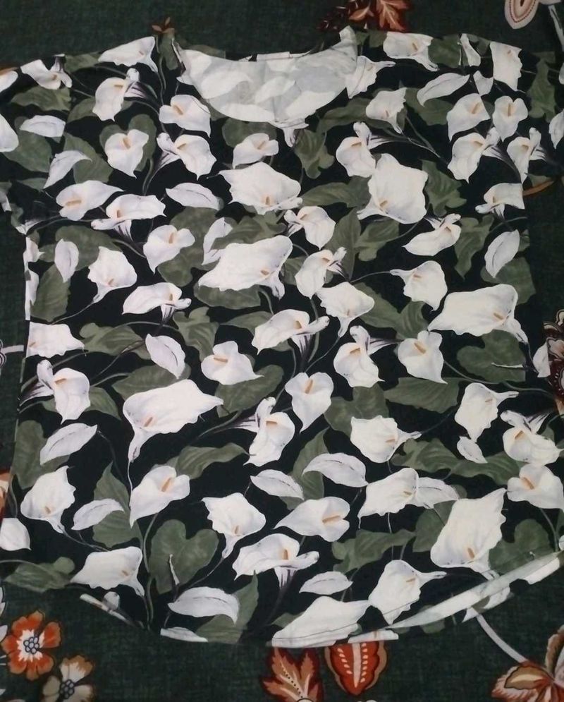 Floral Print Top