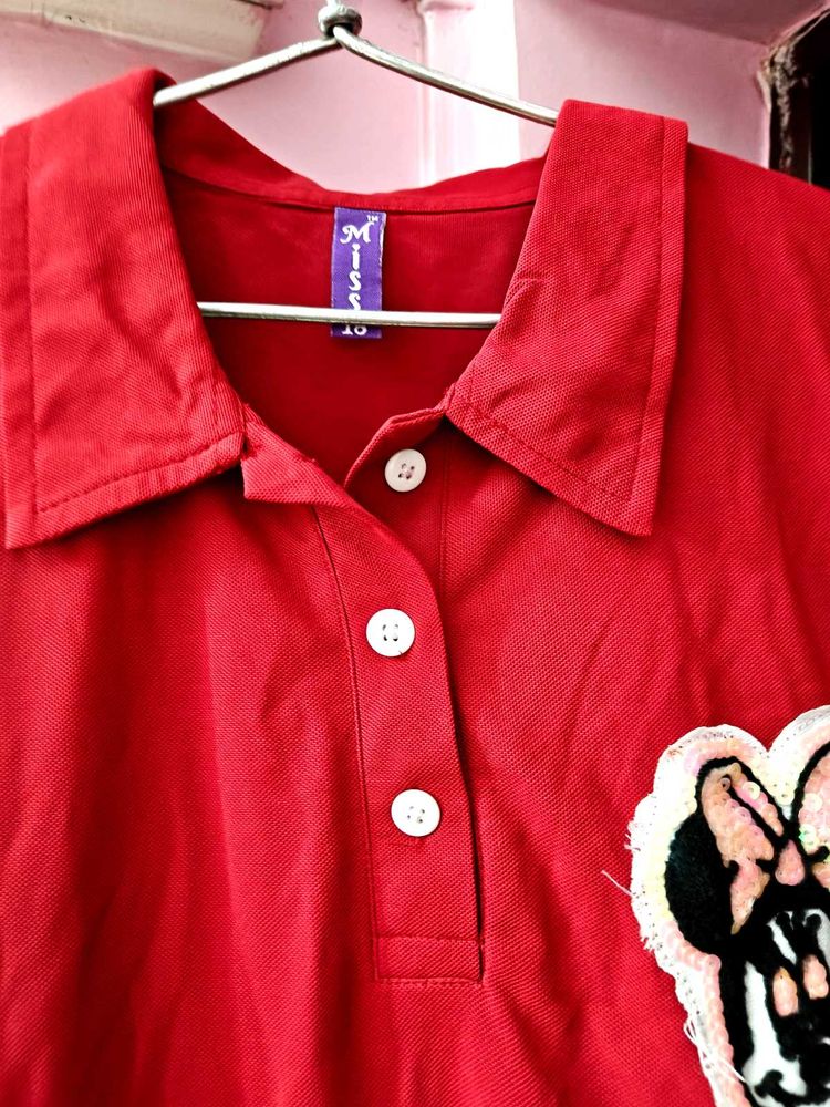 Red Minnie Tunic