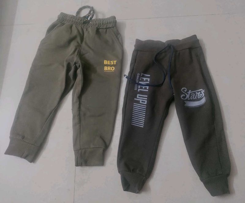 Boys Graphic Print Joggers - 2 Pack