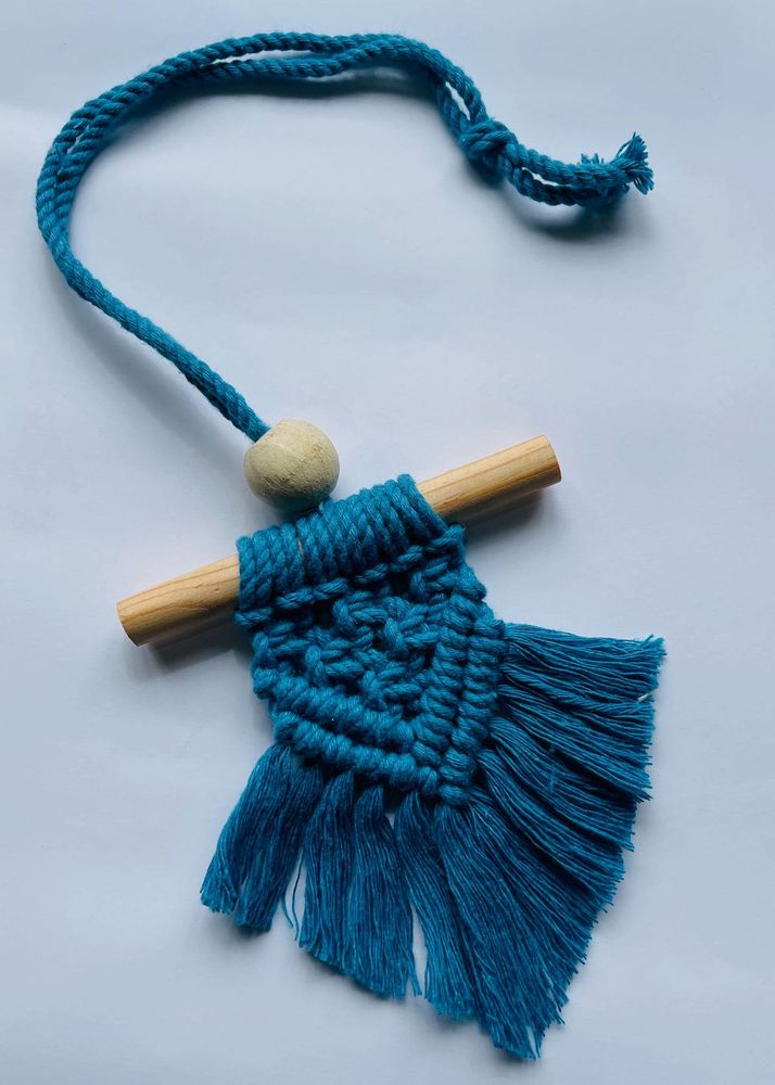 Macrame Car Charm