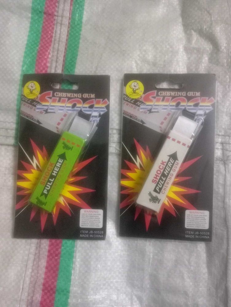 Shock Chewing Gum!