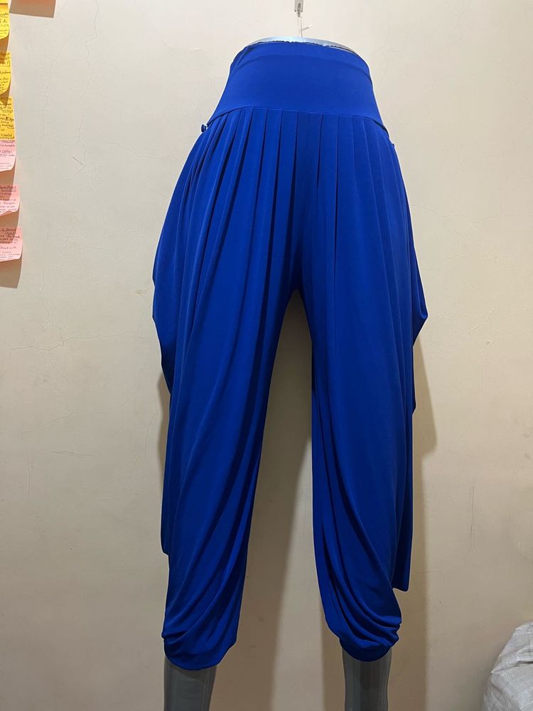 Amour Basic High Waist Blue Designer Dhoti Style