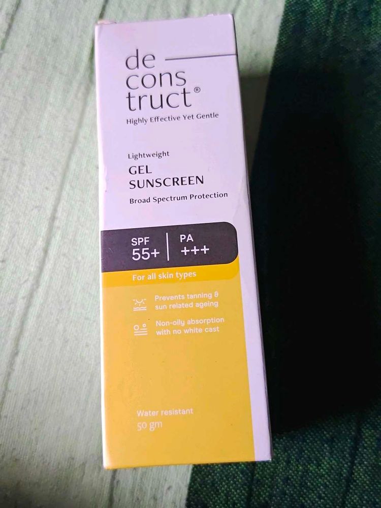 Deconstruct SPF 55+ Gel Sunscreen