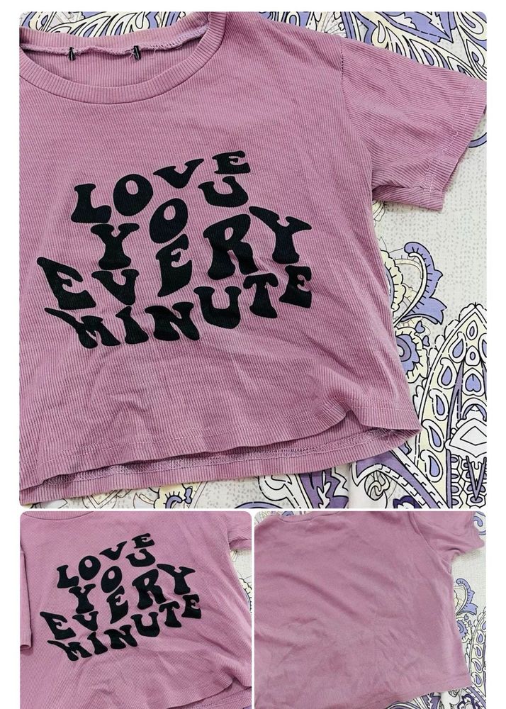 Cute Graphic Print Tee