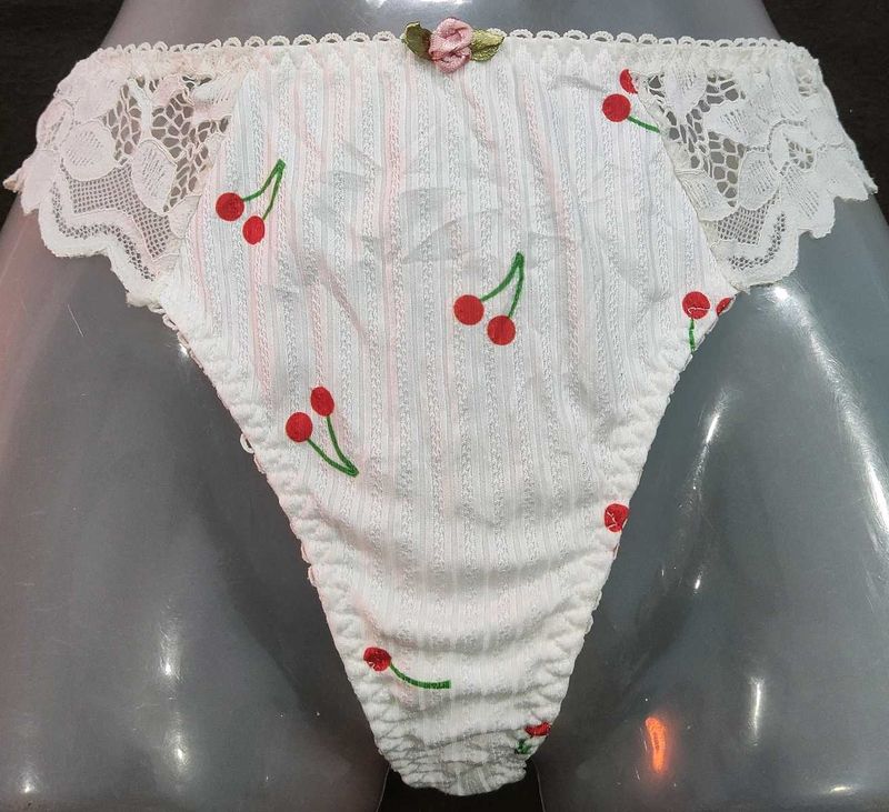 Cute Cherry Print Panties 🖤